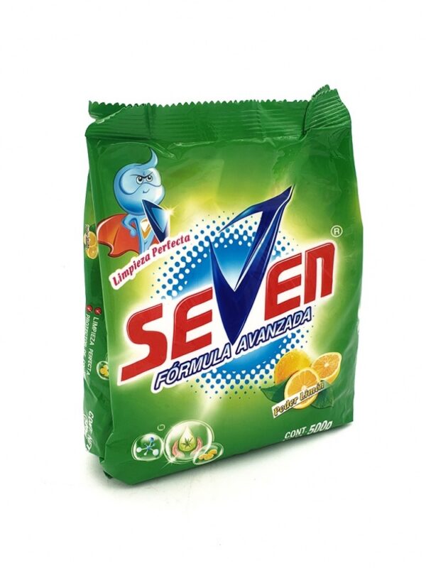 Detergente Seven Poder Limón
