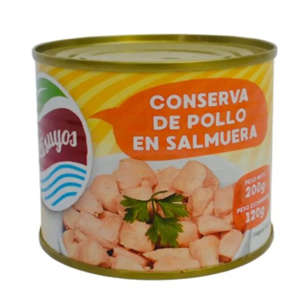 Conserva de Pollo en Salmuera