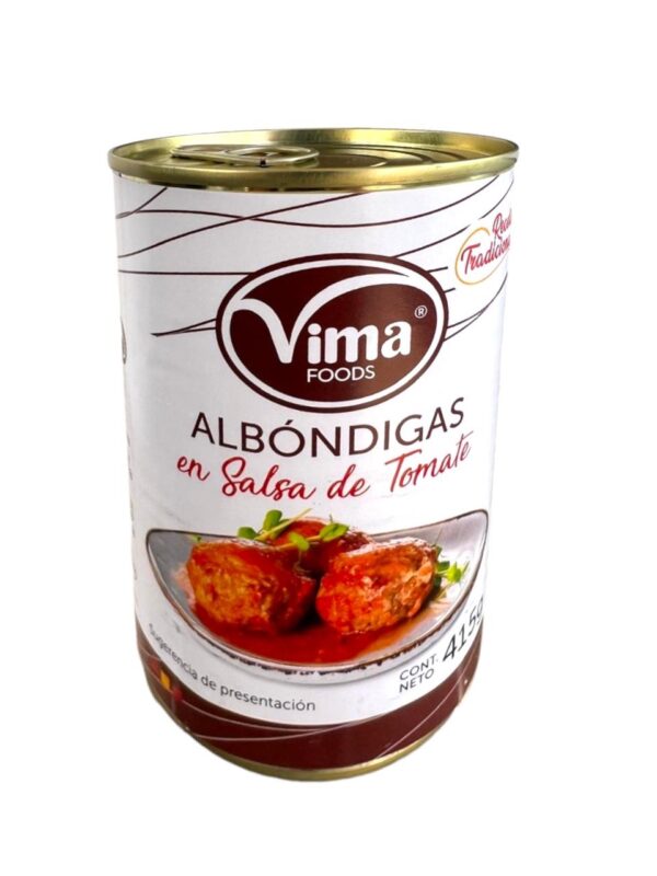 Albóndigas en salsa Vima