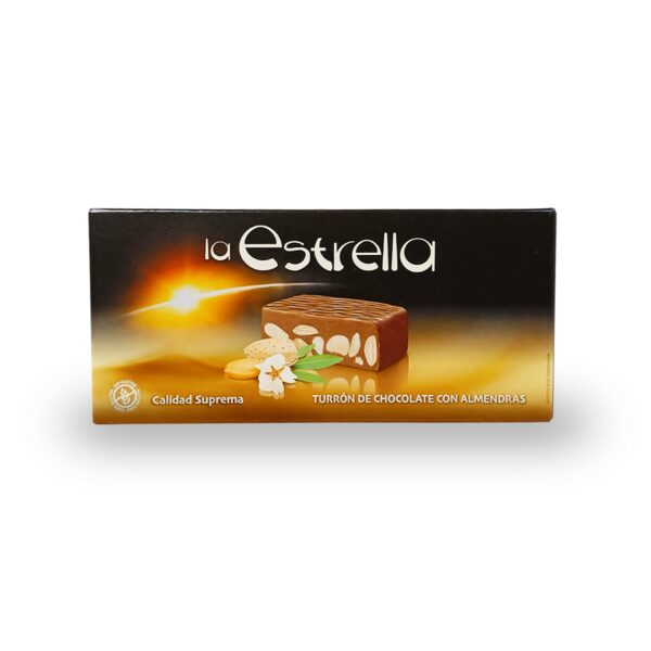 Turron de Chocolate con Almendras