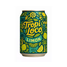 Refresco Gaseado TropiLoco Limon