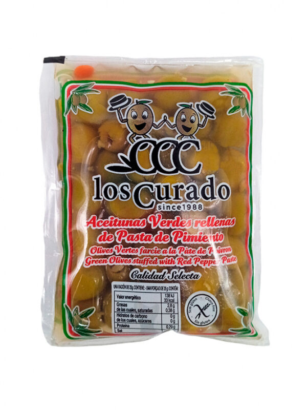 Aceitunas con Pimiento Los Curados