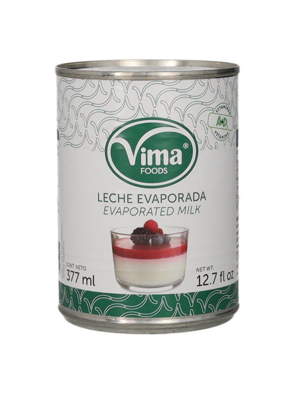Leche evaporada Vima