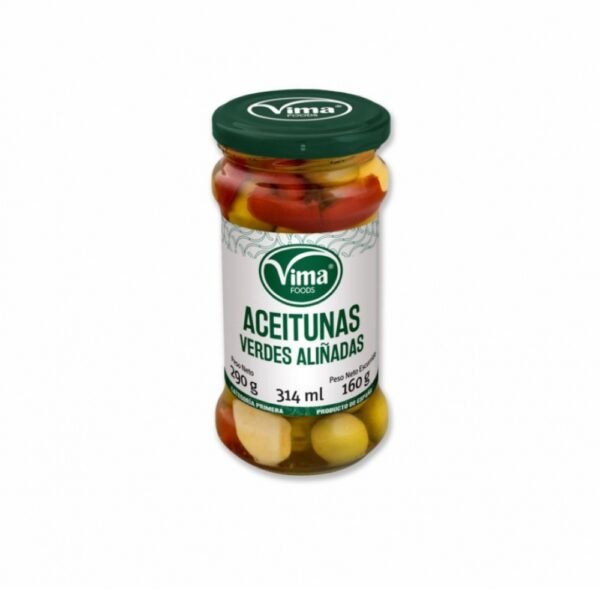 Aceitunas Verdes Aliñadas