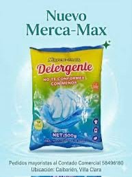 Detergente en polvo Merca-Max